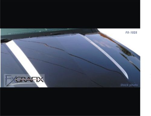 2010 – 2012 Ford Mustang Cowl Solid Hood Spears Dealer Quality Stripes