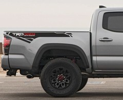 TRD 4×4 Off Road specific side vinyl decal for 2016 – 2023 Toyota Tacoma PRO