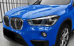 Gloss Glossy Intense Blue Car Vinyl Wrap Sticker Decal Air Release Bubble Free