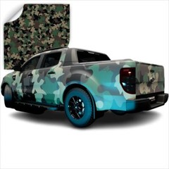 3M Vinyl Printed Mini Camo Patterns CW Series Wrapping Film | CW5757M