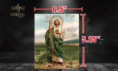 SAN JUDAS TADEO / san juditas 6.5 INCH FULL COLOR CAR TRUCK STICKER / DECAL