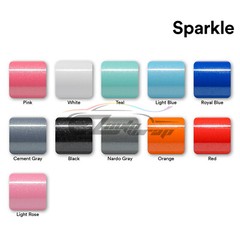 Sparkle Orange Gloss Glitter Auto Car Vinyl Wrap Sticker Decal Sheet Film DIY