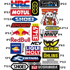 Dirt Bike Motorcycles Supercross Motocross ATV Lot 6 Vinyl Decals Stickers A4