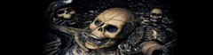 P485 Pirate Skull Rear Window Tint Graphic Decal Wrap Back Pickup Graphics