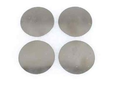 4x Cadillac Standard of The World Badge Logo Emblem Stainless Steel #17B22