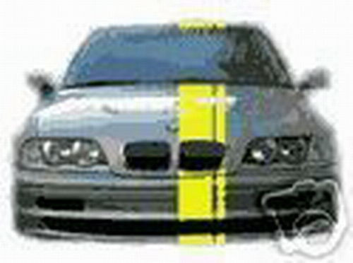 EURO OFF CENTER STRIPE LONGER SET CAR TRUCK VINYL SUV CROSS OVER VEHICLE DECAL