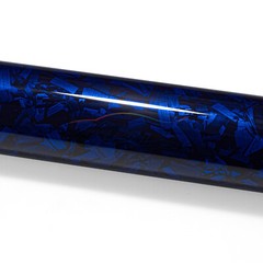 ESSMO PET Marble Forged Gloss Carbon Fiber Royal Blue Vehicle Vinyl Wrap Decal