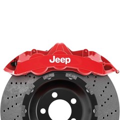Brake caliper decals 6 pcs Jeep