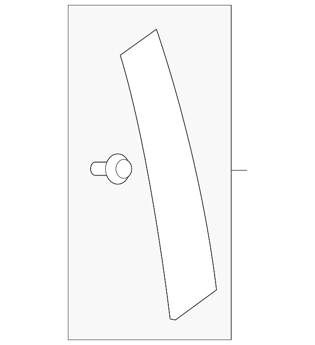 Genuine Mazda Door Applique TK48-50-M10C