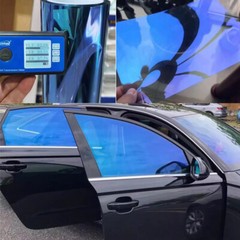 63%VLT Chameleon Blue Window Tint Film Car Home Glass Sun Protection 20″×118″