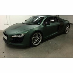 3M 2080 Scotchprint Matte Metallic Pine Green Vinyl Car Wrap Film | M206