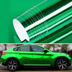 12″ x 60″ Green Chrome Mirror Vinyl Film Wrap Sticker Stretchable 1ft x 5ft