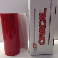 Oracal 651, 1 Roll 12″ x 10 feet Red #031 Vinyl for Craft,Sign,Cutter