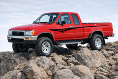 VINTAGE STYLE RETRO VINYL DECALS, GRAPHICS, FITS 89 TO 94 TOYOTA PICKUP