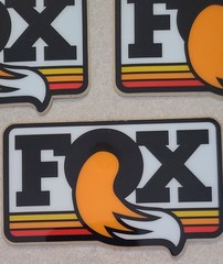 Fox Racing Quality Vinyl 4 Inch Stickers Lot Of 7