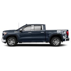 Back side skull graphics stickers decal compatible with GMC Sierra