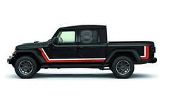 Graphics Racing Stripe Sticker For Jeep Gladiator Pickup Truck Side Door Decals