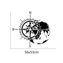 Vinyl Decal Compass Totem Graphics Sticker Waterproof For Car Truck Universal