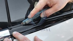 3M 2080 Black Vinyl Wrap Roll Kit Blackout Chrome Delete1 Window Trim Door Trim