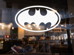 BATMAN Sign Logo Vinyl Car Window Decal Sticker Graphic Comic Laptop Truck NEW