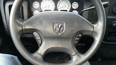 02-05 DODGE RAM STEERING WHEEL W/ CRUISE CONTROL BUTTON DECAL STICKERS