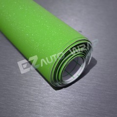 Premium Green Frosted Glitter Sparkle Sticker Decal Car Vinyl Wrap Film Laptop