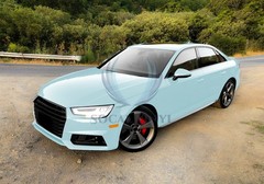 ESSMO PET Super Gloss Ocean Mist Teal Vehicle Vinyl Wrap Decal Glossy Like Paint