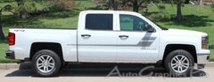 2000-2018 Chevy Silverado GMC Sierra Truck Vinyl Graphics Decals 3M Stripes Kit
