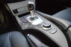 4D Carbon Fiber Silver Glossy Vinyl Wrap Decal Sheet Bubble Free Sheet Film DIY