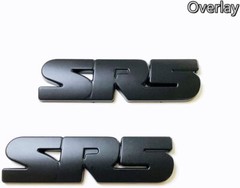 5 PCS Black Decal For 2014-2024 4RUNNER SR5 Model Blackout Emblems Overlay Kit