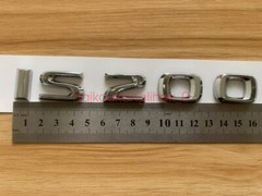 Chrome ABS IS200 Number Trunk Letters Badge Emblems Sticker For 08-20