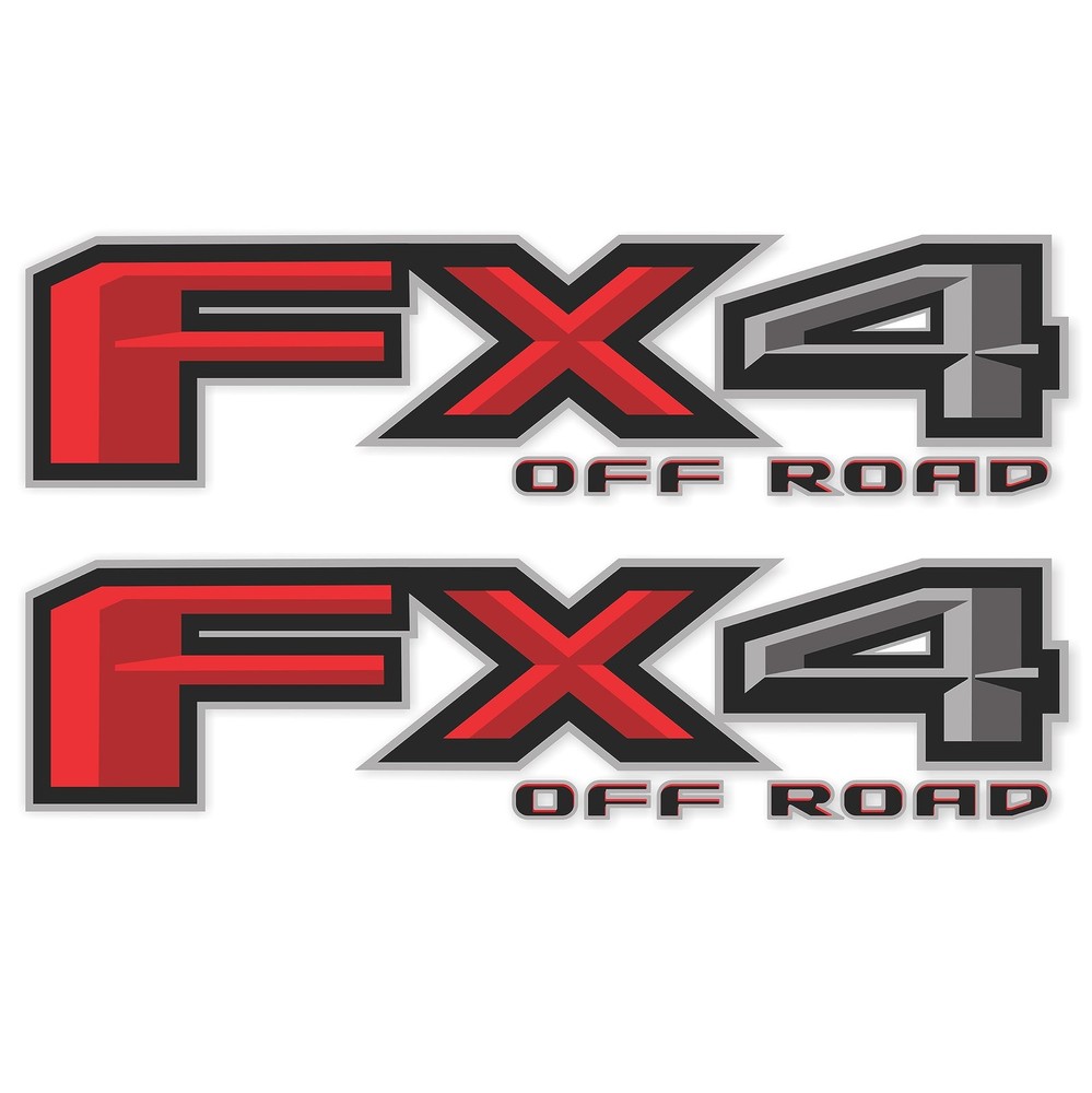 GOLD HOOK FX4 Off Road Decals Compatible with Ford 16.5″ x 4.3″, Original