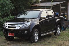 SILVER RED STICKER X-SERIES FRONT REAR TAILGATE FOR ISUZU D-MAX DMAX 2013-2016