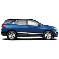 Double belt stripes graphics stickers decal compatible with Chevrolet Equinox