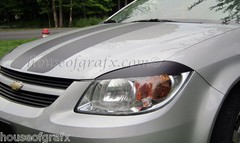 Chevy Chevrolet Cobalt shorty vinyl eyelids eyelid decal decals overlays SS