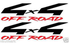 1990 – 1997 4×4 Off Road Decals for Nissan Frontier Bedside Decal Sticker Black