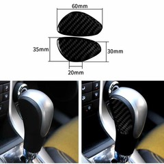 Carbon Fiber Console Gear Shift Panel Cover Knob Trim For Chevrolet Cruze 09-15