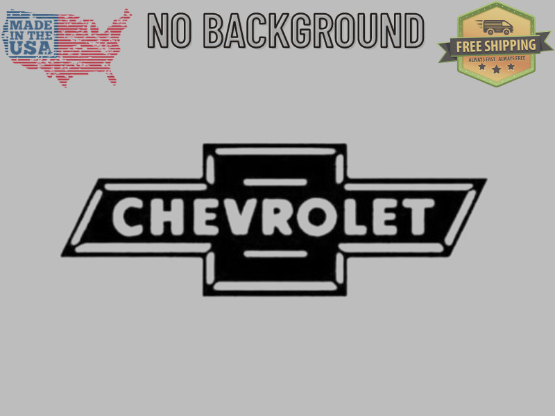 Vinyl Decal – Vintage Bowtie Emblem fits Chevrolet Toolbox, Window Sticker