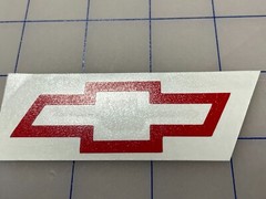 Chevy Bowtie Decal Die Cut Chevrolet Bow Tie Sticker 1″, 2″, 3″, 4″, 5″, 6″, 7″+