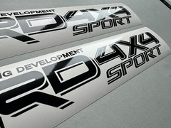 TRD 4×4 Sport Toyota Racing Development SET OF 2 Decal Tacoma Tundra Sticker