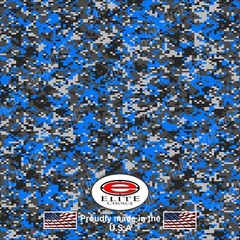 Digital Camo Blue Wrap Vinyl Truck Camo Car SUV Real Camouflage 52″x6ft
