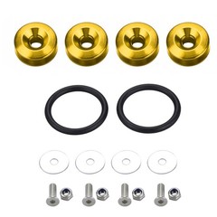 1 Set Quick Release Detachable Surrounding Reinforced Circle Pad For Car Bumpers