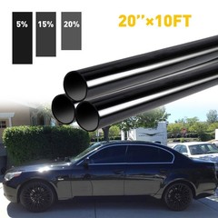 Uncut Roll Window Tint VLT Super Dark Black Film 5% 15% 20% 35% 50% Car Home EXC