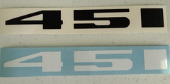 Custom 451 Automotive Decal Set Universal Fit
