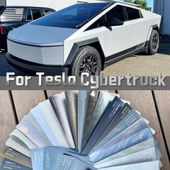 Cybertruck DIY PPF Paint Protection Film Wrap Color Changing Gloss Bright Purple