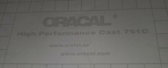 die-cut vinyl decal stickerCut with Oracal 751 premium cast vinyl,8 year outdoor