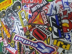 50 Mixed Random Stickers Motocross Motorcycle Car ATV Racing Helmet Decal Bike