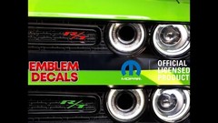 Dodge Challenger R/T Grill Decal 15 16 2017 2018 2019 2020 2021 2022 2023