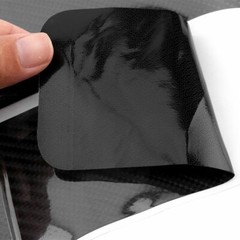 4x Accessories Carbon Fiber Car Scuff Plate Door Sill 5D Sticker Protector 2021