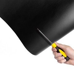 5 FT For BMW Black Matte Vinyl Car Wrap Film Sticker Body Trim with Hand Tools